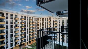 Klassiek appartement, balkon | Uitzicht vanaf balkon