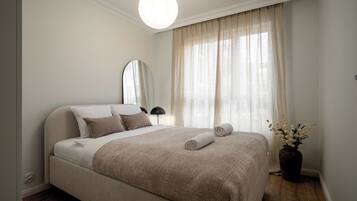 Appartement Classique, balcon | Literie hypoallergénique, fer et planche à repasser