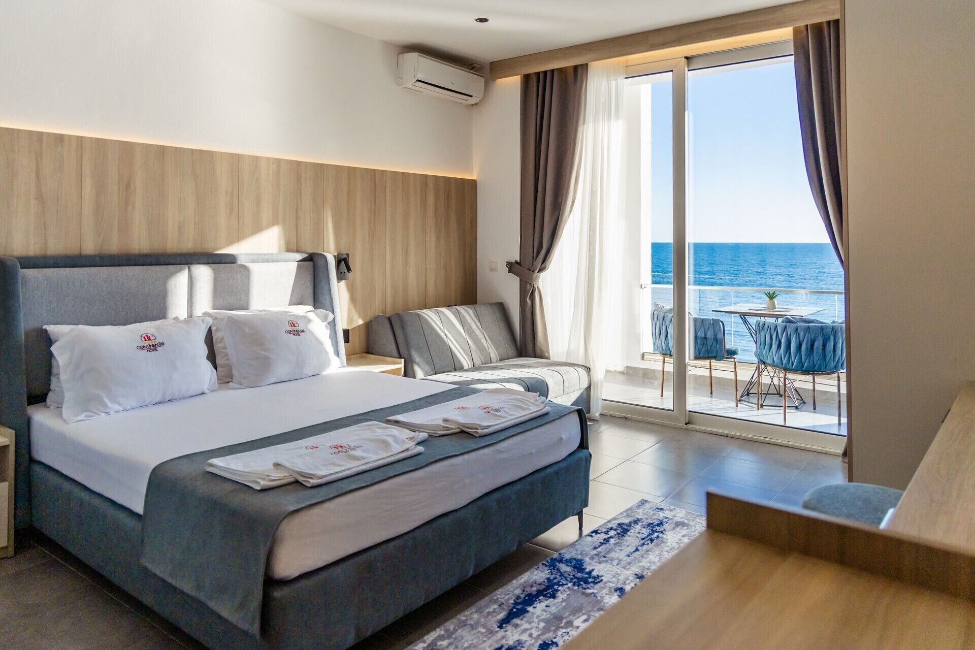 Classic Double Room, Sea View | Premium bedding, desk, blackout curtains, soundproofing