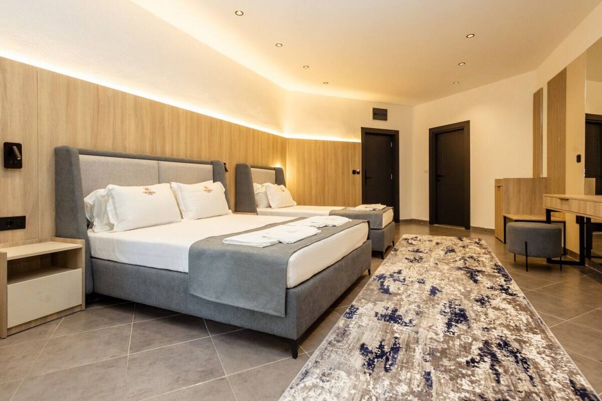 Family Quadruple Room, Balcony | Desk, free WiFi