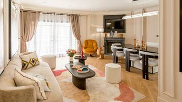 Appartement | Woonruimte | Plasmatelevisie, Netflix, streamingdiensten en een kantoor