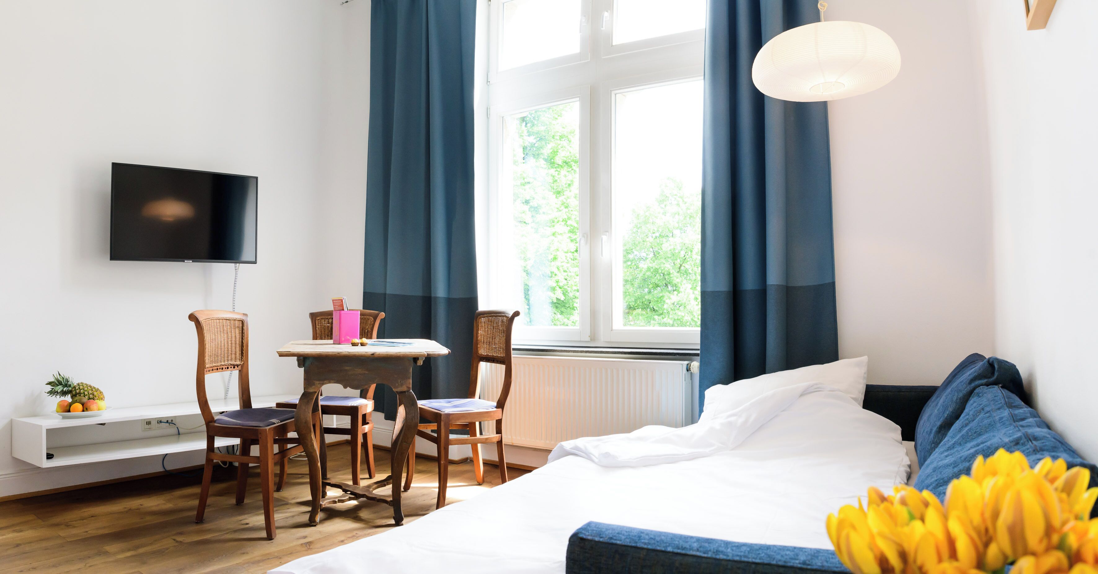 In-room safe, desk, iron/ironing board, travel crib