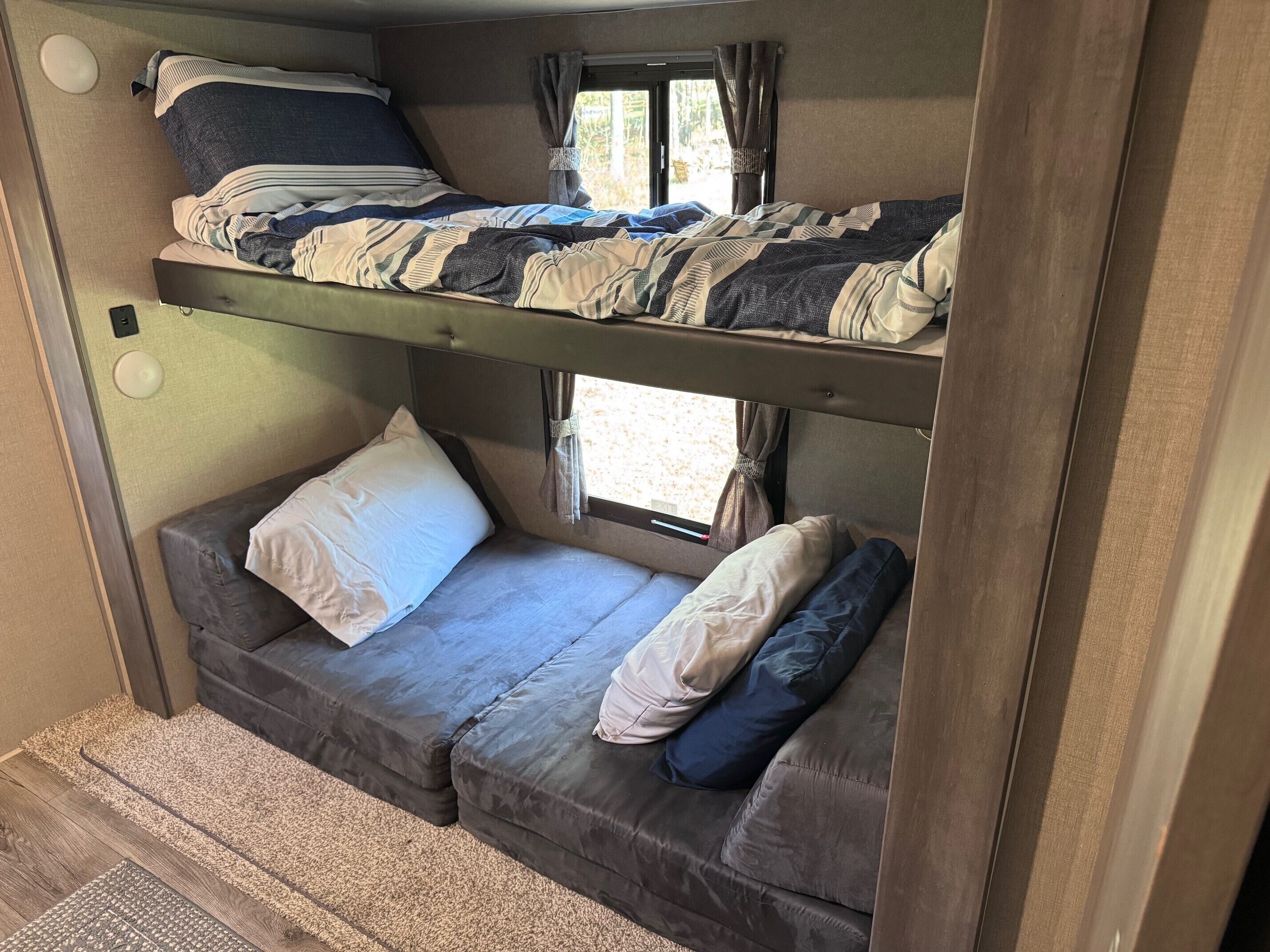 2 chambres, draps fournis