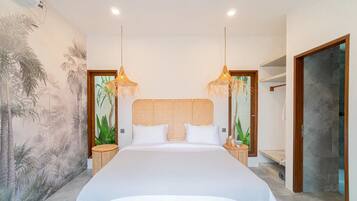 Deluxe Villa, Patio, Garden View | In-room safe, iron/ironing board, free WiFi