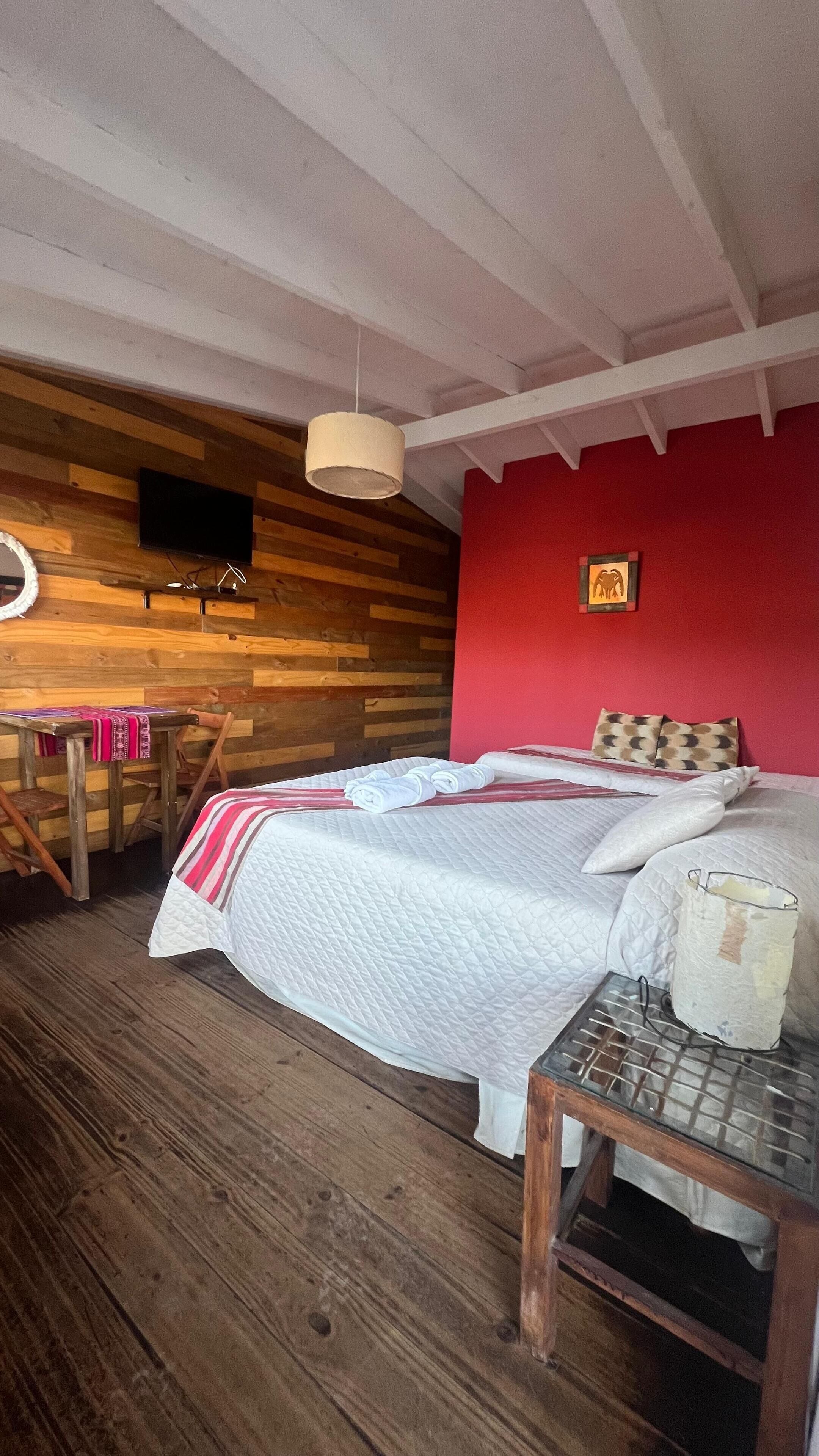 Double Room, Balcony, Garden View | Langsir/tirai gelap terus, Wi-fi percuma 