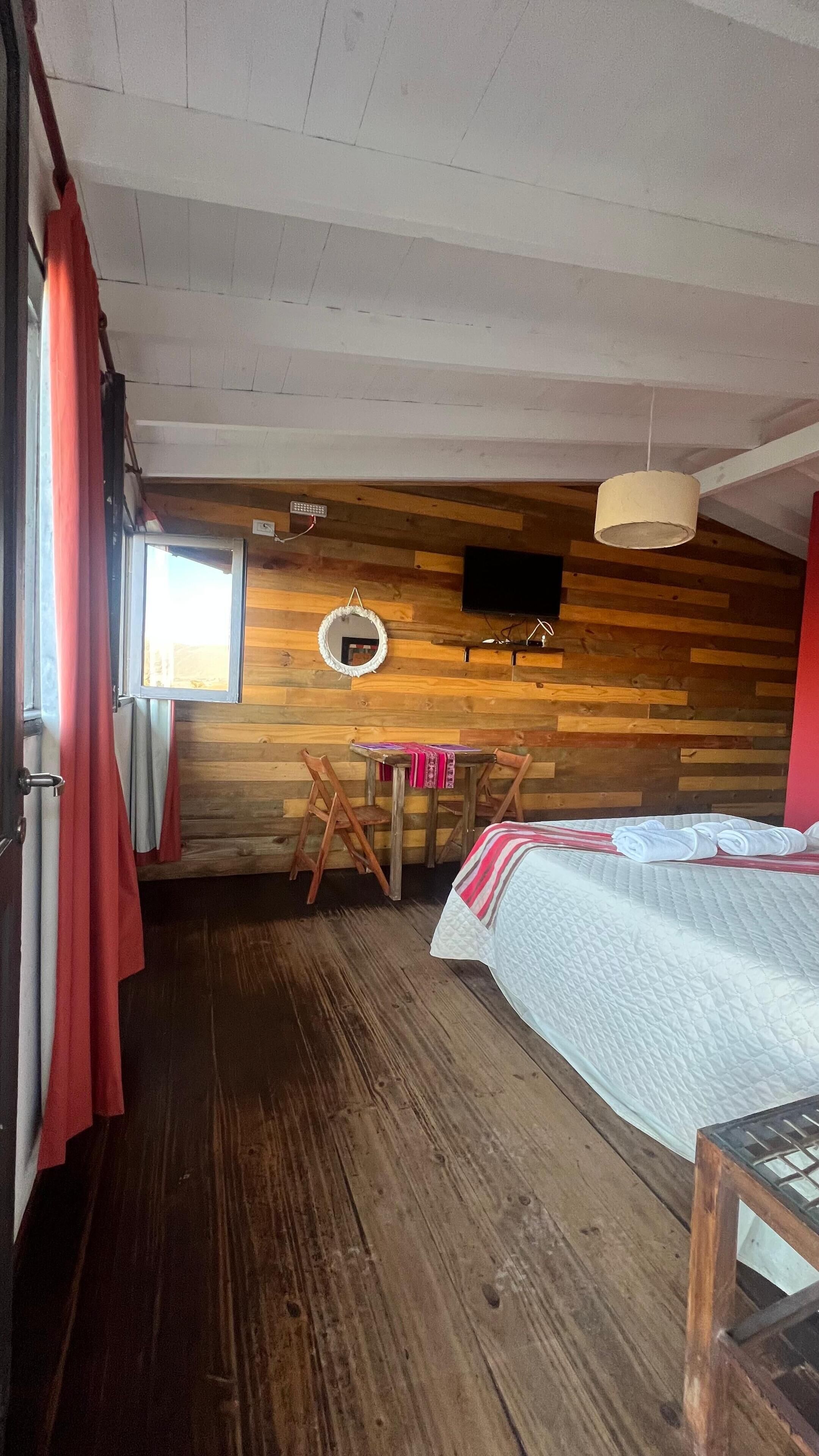 Double Room, Balcony, Garden View | Blackout drapes, free WiFi