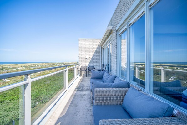 Apartment | Terrace/patio - 4 Person Apartment With sea View (De Koog)