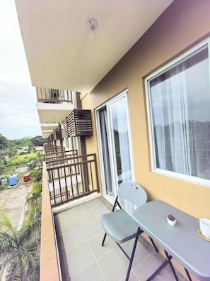 Apartment, 1 Schlafzimmer, barrierefrei, Balkon | Balkon