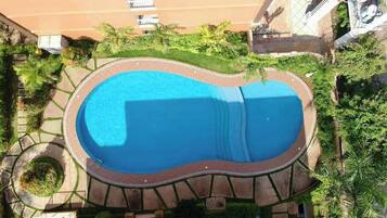 Condo, 1 Bedroom, Accessible, Balcony | Pool | Outdoor pool