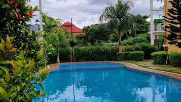 Condo, 1 Bedroom, Accessible, Balcony | Pool | Outdoor pool