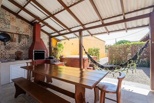 Vila conforto | Opções para refeição ao ar livre