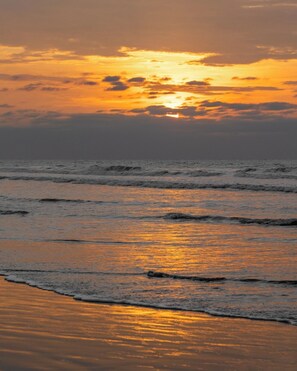 Utsikt mot havet/stranden