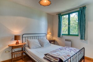 2 chambres, Wi-Fi, literie fournie