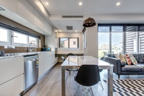 Apartment | Private kitchen | Fridge, cookware/dishes/utensils