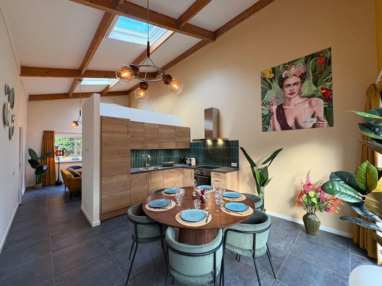 Sfeervolle villa met sauna aan de rand van het bos