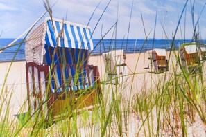 Apartment | Living room - Gemuetliche Ferienwohnung im Obergeschoss, Bensersiel (Esens)