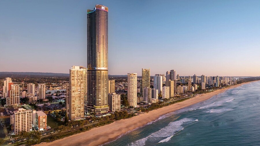 Luxe Oceanfront 1-bed High Rise With Pool & Gym