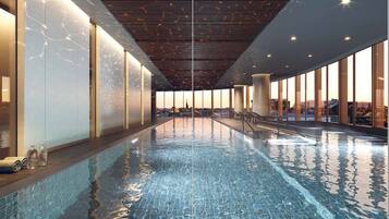 Apartemen | Kolam renang | Kolam renang indoor dan kolam renang outdoor