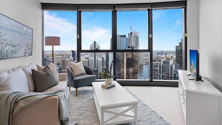 Breathtaking City Views 1-bed With Pool, BBQ & Gym