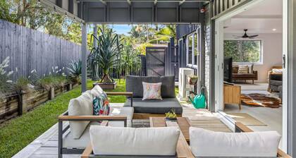 Trendy 2-bed Home With Outdoor Entertainment