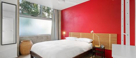 Apartamento | 1 dormitorio, tabla de planchar con plancha, ropa de cama