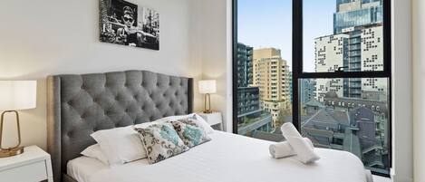 Apartment | 1 bedroom, laptop workspace, iron/ironing board, bed sheets