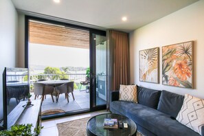 Apartment | Balcony - Elegant 2-bed Apartment With Incredible Bay Views (Batemans Bay)