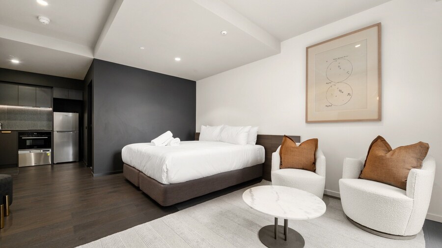 Spotless Braddon Studio With Accessible Bathroom