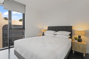 Apartamento | 1 dormitorio, tabla de planchar con plancha, ropa de cama