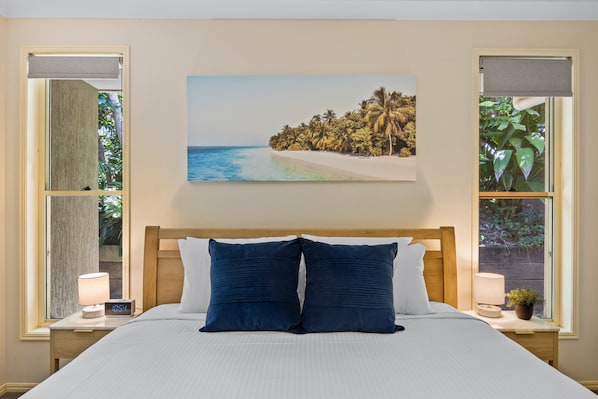 Apartment | 4 bedrooms, iron/ironing board, bed sheets - Spacious 4-bed Family Retreat With Pool (Sunshine Coast)