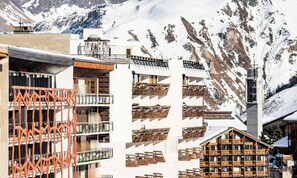 View from property - 3-room Family Apartment, Spacious, 2 Bathrooms/showers - Balcony With Lake View (Tignes)