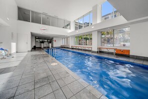 Apartment | Pool | Indoor pool, outdoor pool - Modern Two-story City Pad With Pool, (Canberra)