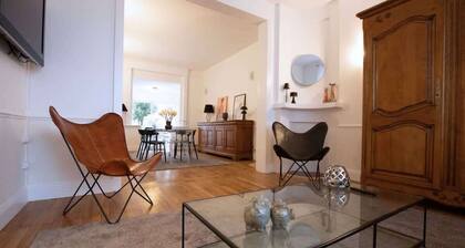 La villa douaisienne, central, terrasse privée