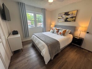 3 soverom, strykejern/-brett, wi-fi (inkludert) og sengetøy