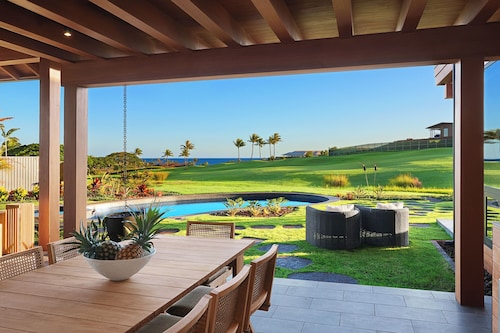 Hale Hanohano by Gather: Luxury Poipu Estate w/ Pool, Spa, Lanais & Ocean Views