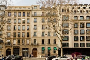 Façade de l’hébergement