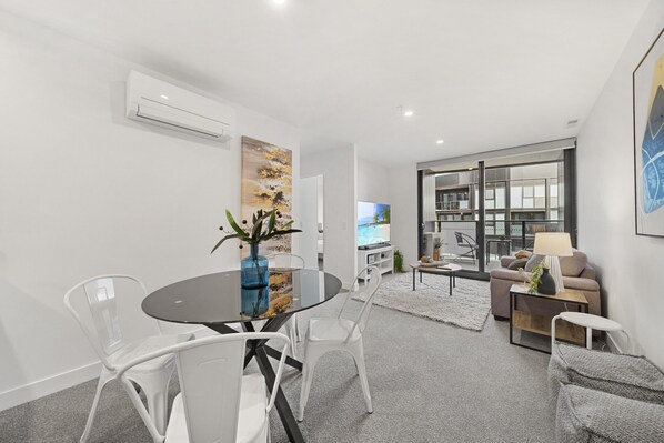 Living room - Phillip 2-bed: Chic Interiors, Amazing Amenities (Canberra)