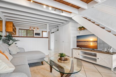 穆魯拉巴海灘旁的時尚2床小屋風  格住宅  