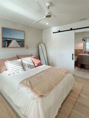 2 bedrooms, iron/ironing board, travel crib, free WiFi