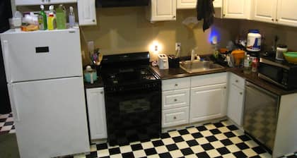 Quiet one bedroom apartment in a house