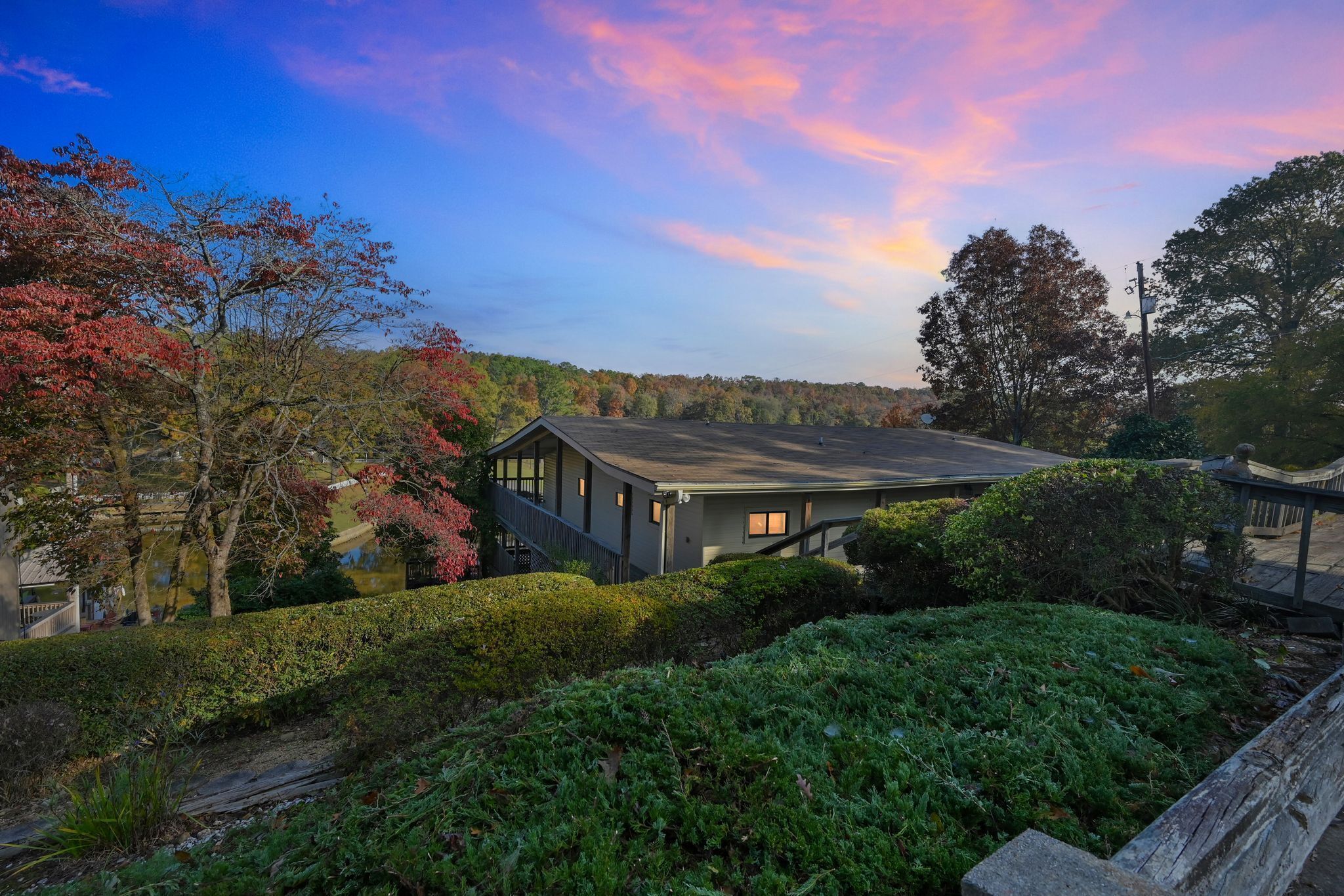 Overnattingsstedets uteområder