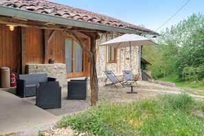 Terrace/patio - Garaouet Holiday Home with Mountain View, Garden, and Parking (Bagert)