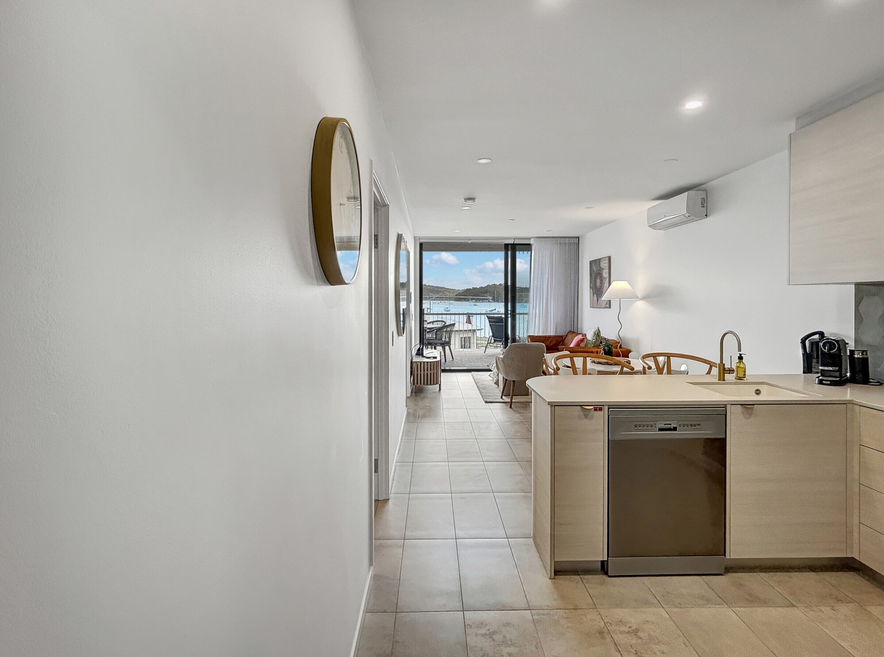 Apartment | Private kitchen | Fridge, microwave, oven, stovetop