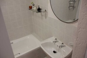 Towels, soap, toilet paper