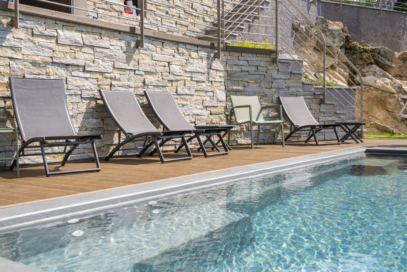 Beheizter Pool