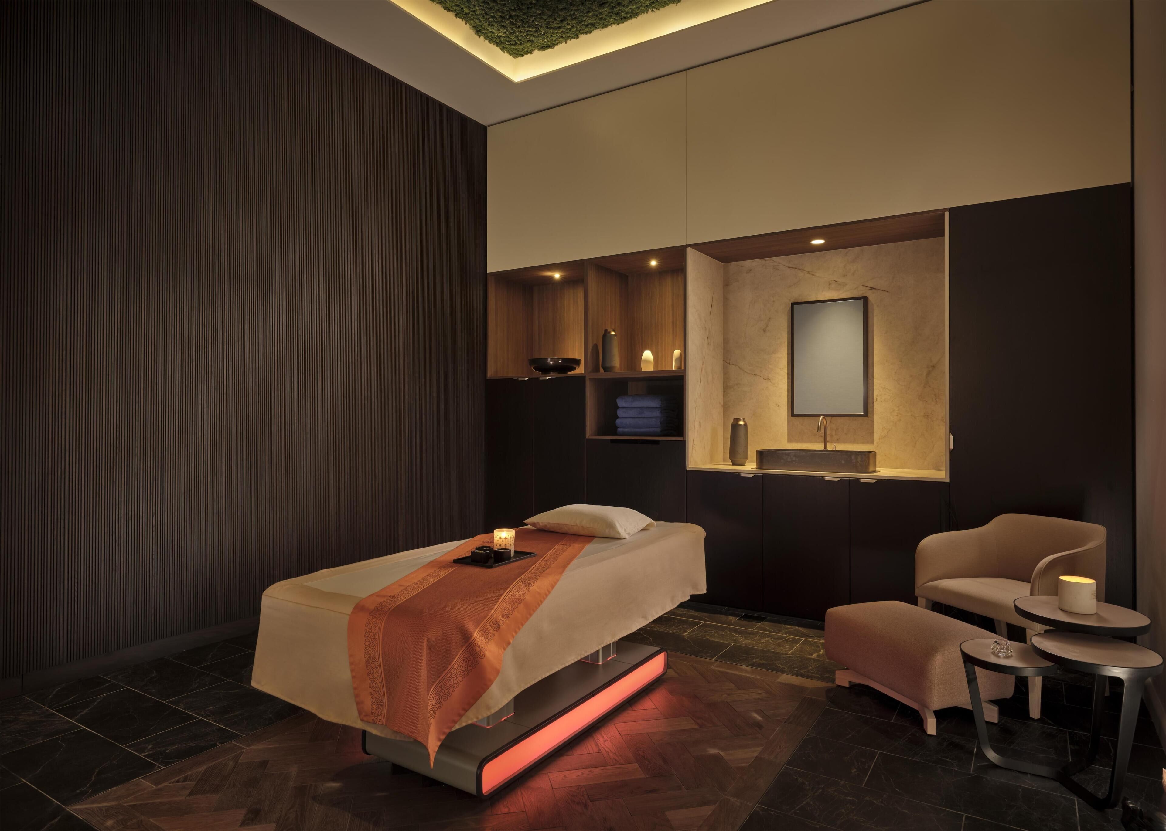 Couples treatment room(s), body treatments, sports massages, facials