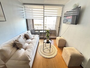 Living area - Serene 2-bedroom apartment in Santiago (Santiago)