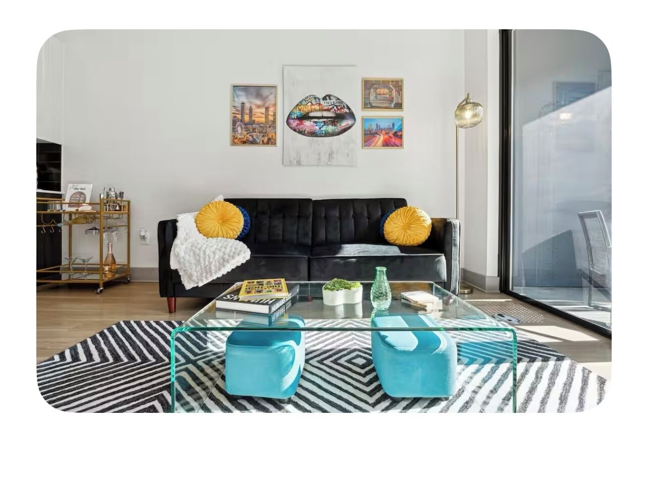 Colorful, cozy, and full of natural light — your perfect spot to unwind