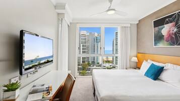 Apartment | 1 bedroom, laptop workspace, iron/ironing board, bed sheets