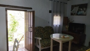 House, 4 Bedrooms, Smoking, Private Pool | Living room | Books - Typical Andalusian Holiday Home With Private Pool Surrounded By Olive Groves (Algarinejo)